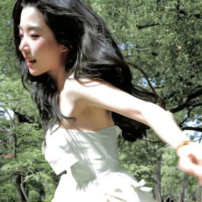 一人有一点颜色